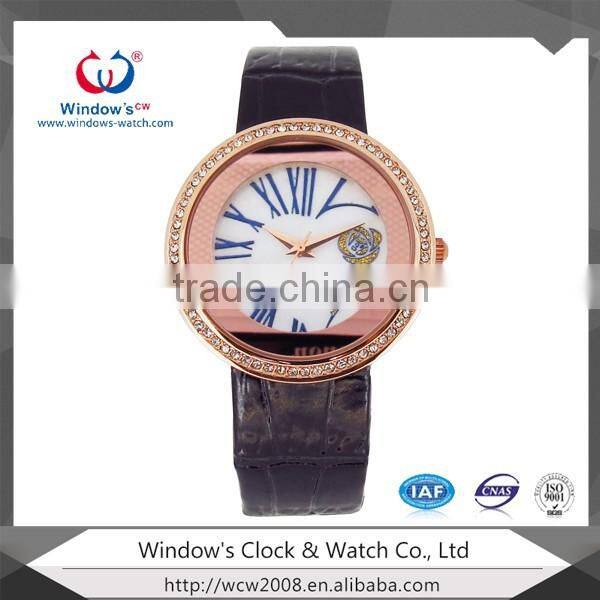 elegance ladies watch custom logo metal watch