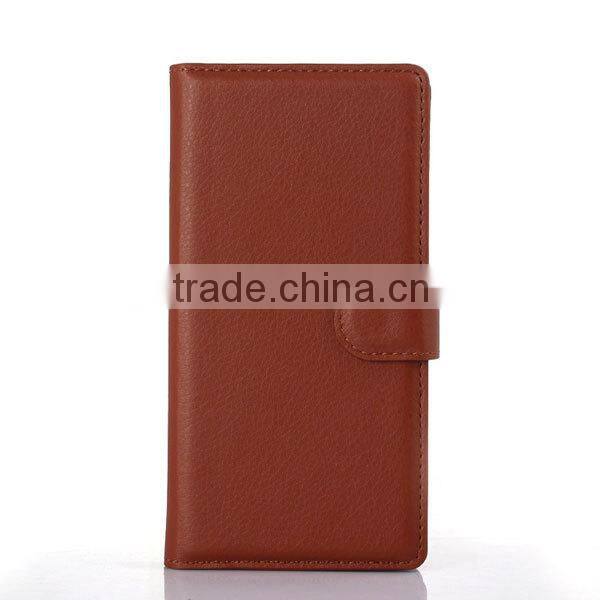 PU leather phone case for sony xperia z4 ,thin cover for sony xperia z4 smartphone