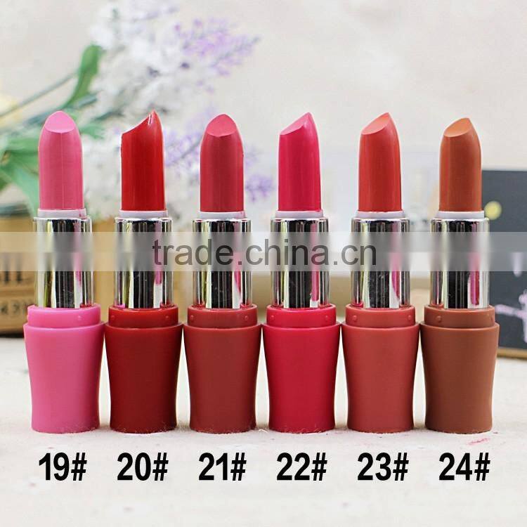 24pcs per set matte color longlasting kissproof lipstick