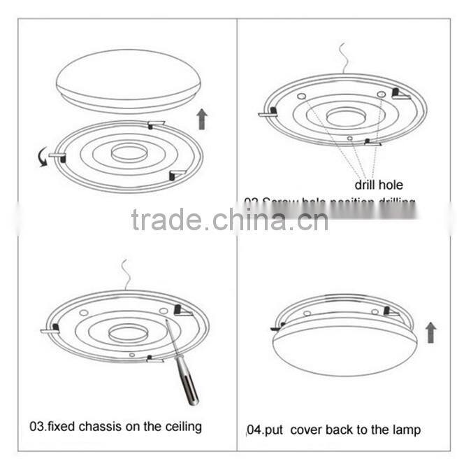 smart phone control led ceiling light music smart ceiling lamp bluetooth speaker music light