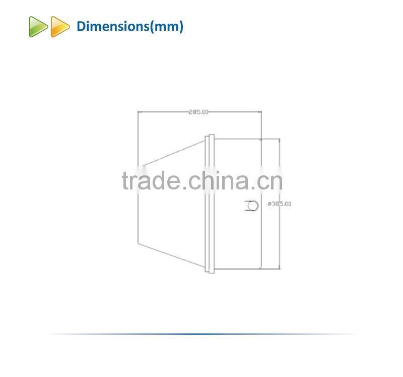 High brightness UL Approved outdoor led gas station 75w led canopy light