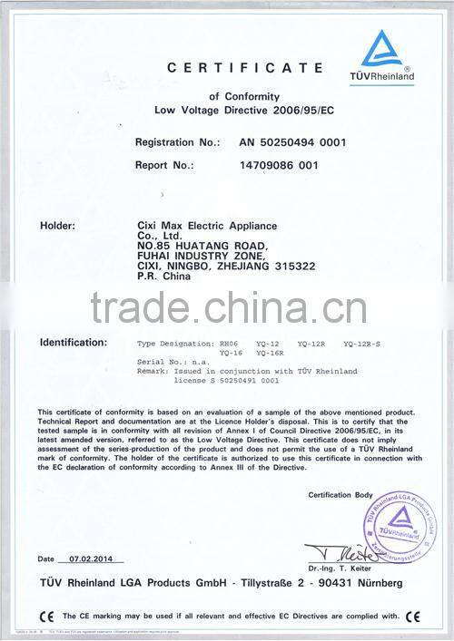 2000W Electric convection heater