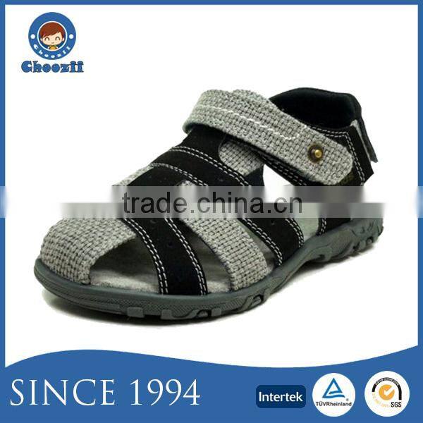 Summer Genuine Leather Frisky Children Sport Sandals with PU Lining