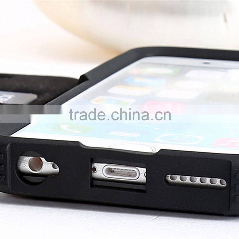 Professional waterproof flip leather cover case for iphone 6 plus from China supplier
