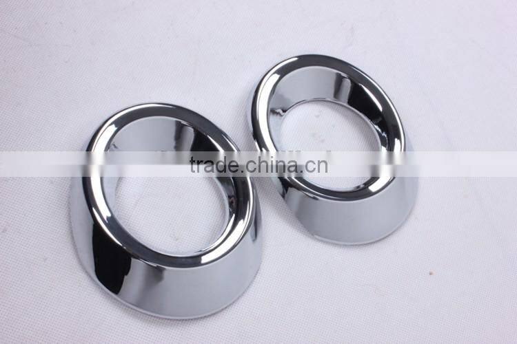 Front Fog Light Lamp Cover 2 Pcs ABS Chrome For Mazda Axela 2014-2015 Mazda 3 Accessories