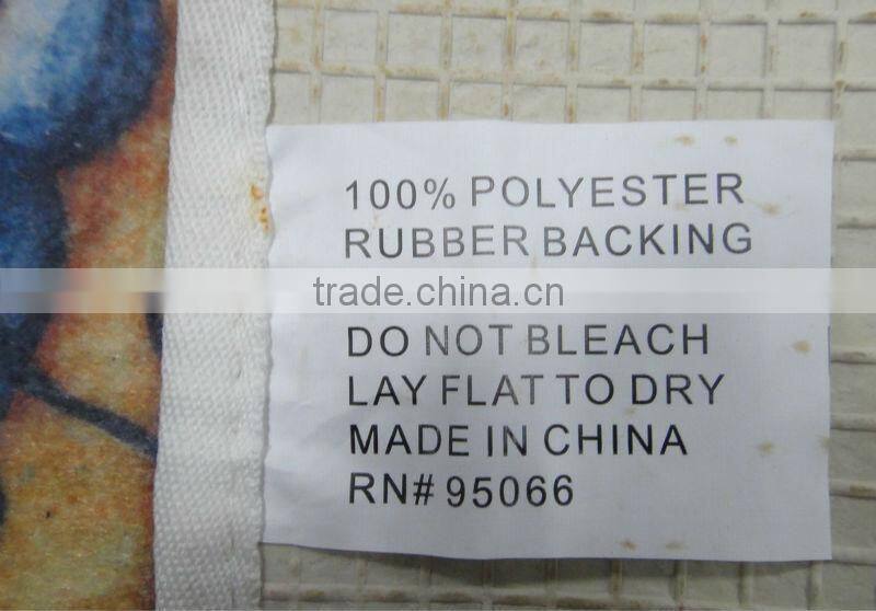 heat sublimation printed laundry mat