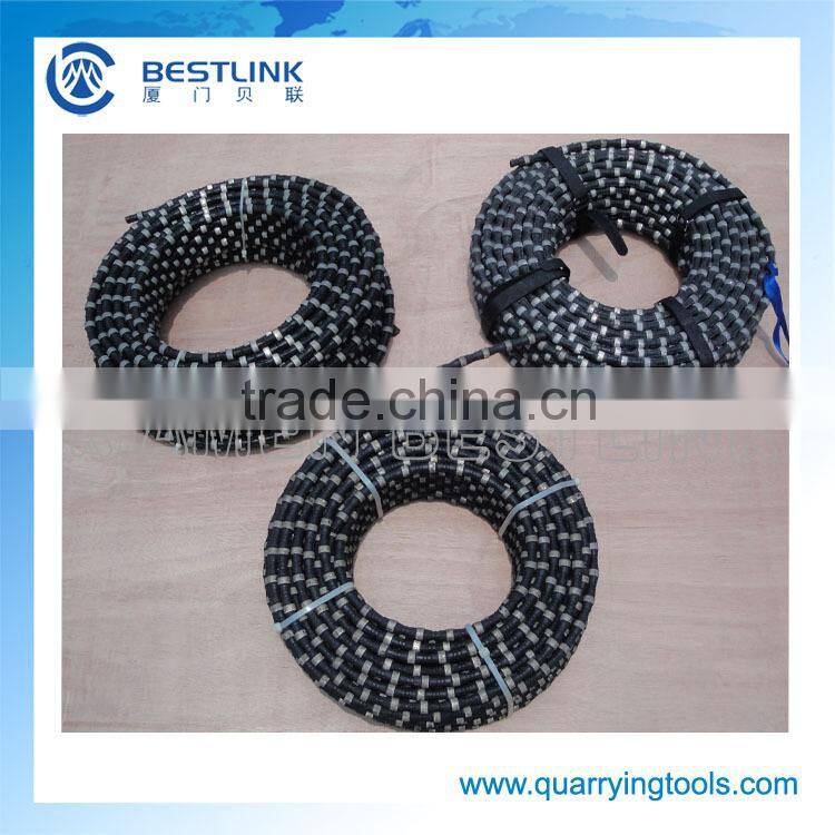 hot selling for granite block squaring 11mm diamond beads diamond wire saw with low price