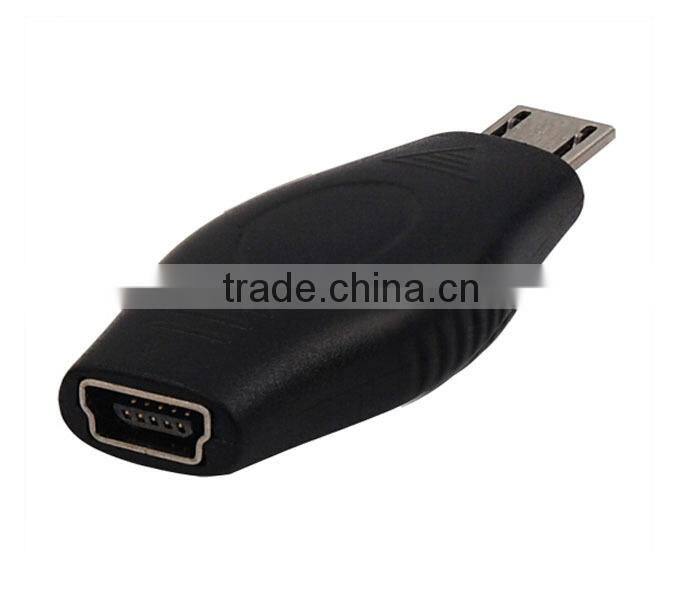 Micro USB 2.0 Male to Mini USB Female Adapter Converter Connector USB Adapter