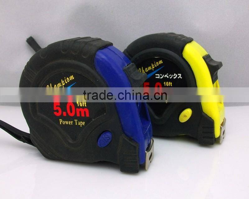 Low price three locks steel measuring tape