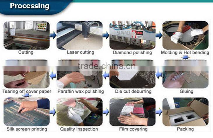 high transparent acrylic photo booth frame