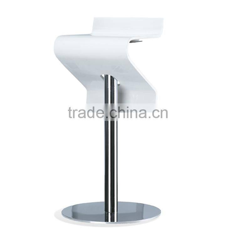 hot sale cheap bar high chair for night, steel bar chair