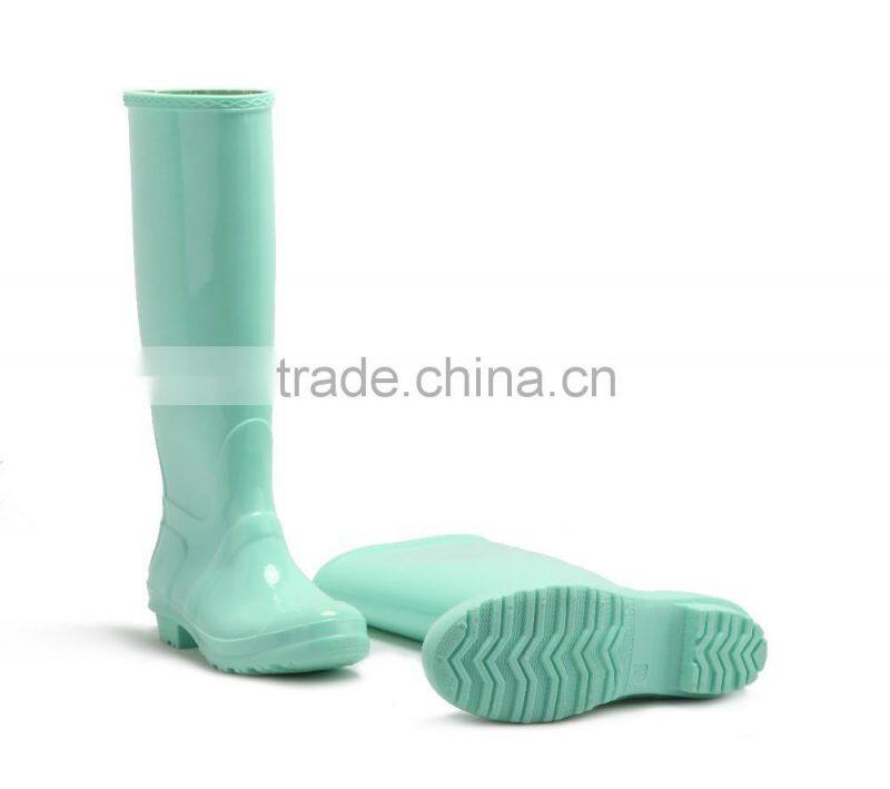 2016 fashional rubber PVC protective boot waterproof and pvc waterproof boots and rubber water shoes manufacturer (SA-9992)