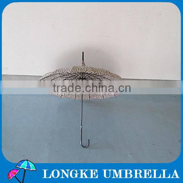 manual open straight umbrella for women