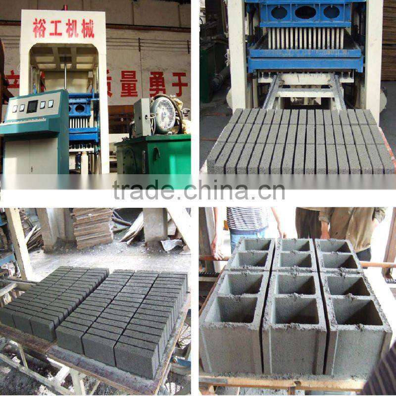 New 2014 India standard size of brick making machine hydroform bricks machine