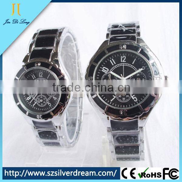 Promotional Waterproof And Mix Colors Cheap Watch Alloy Case