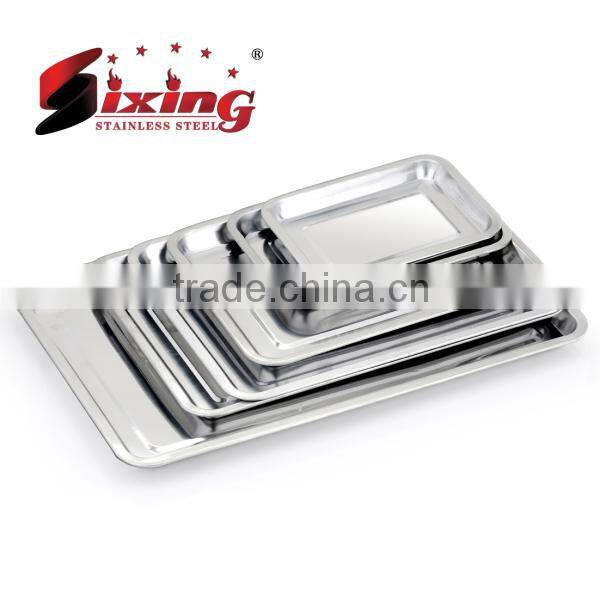 Wholesale Alibaba Stainless Steel Rectangular Tray