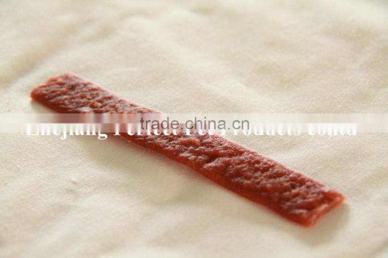 small plastic turtles (dental dog treats oblate Beef strip)
