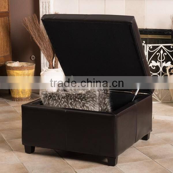 Living room furniture ottomans with storage