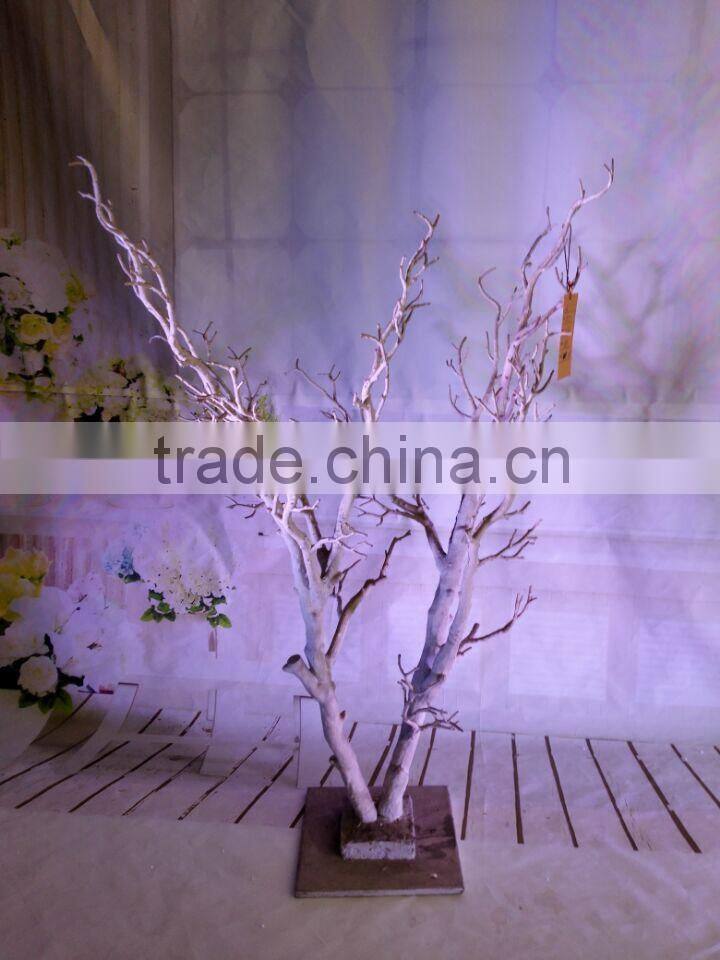 decorative artificial plastic wedding table tree centerpiece