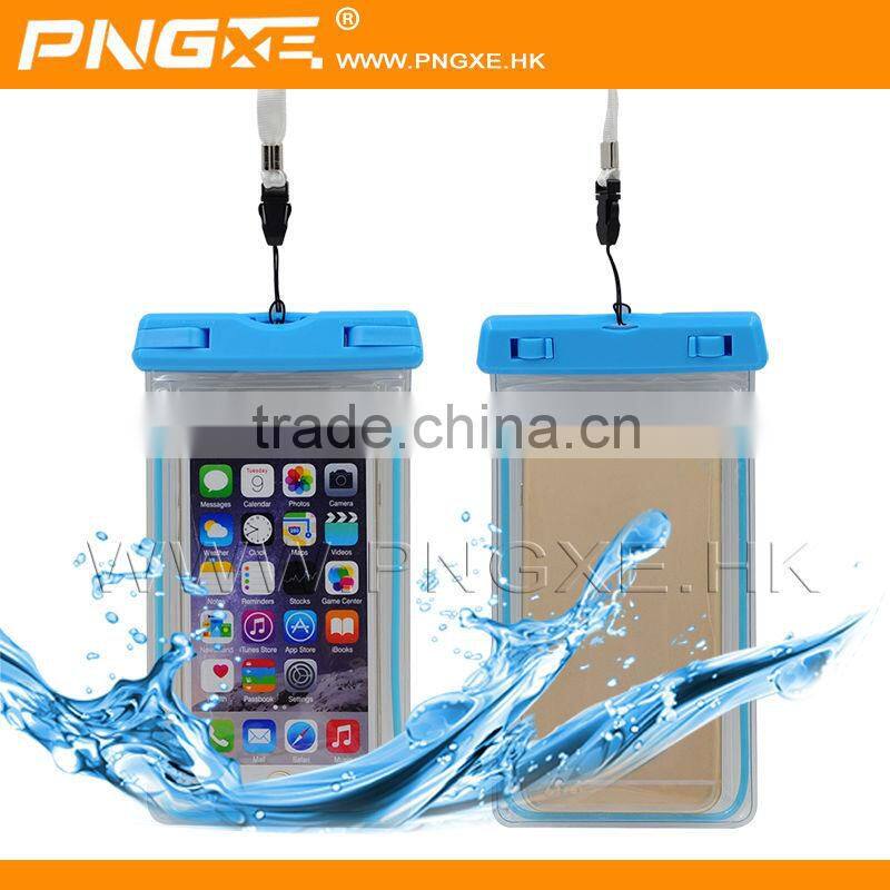 New arrival wholesale mobile phone pvc waterproof bag for lg g3