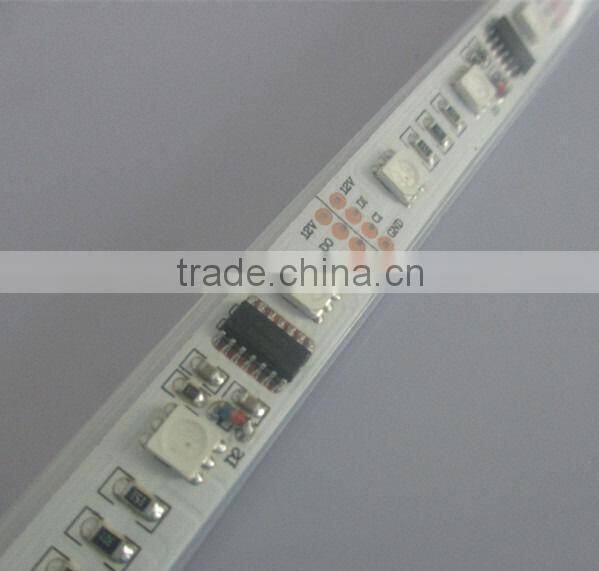Waterproof dmx rgb led strip ws2801 ip67