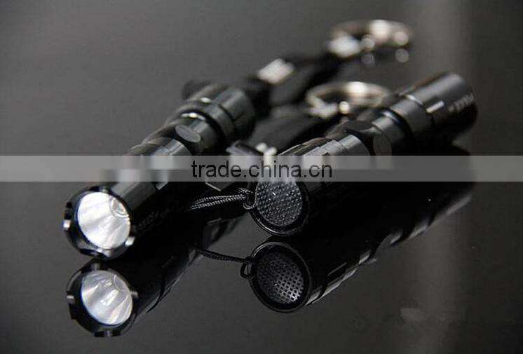 led keychain waterproof flashlight zoom flashlight