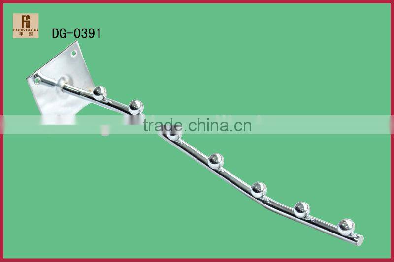 7 beads metal saltwall display clothes supermarket& shop fittings