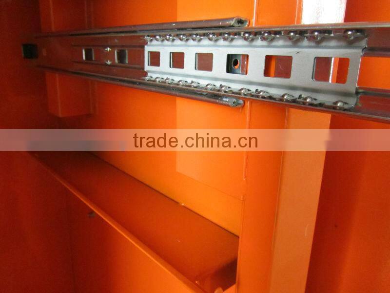 Five Drawers Stainless Steel Tool Chest Roller Cabinet