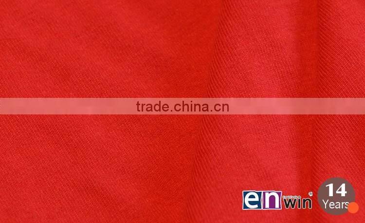 red cotton fabric textile 100% cotton fabric in bulk for sportswear