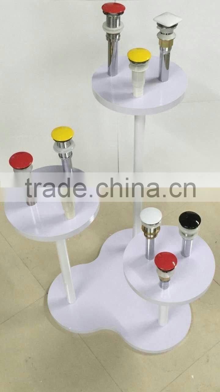 New design hot selling push down pop-up ceramics drainer