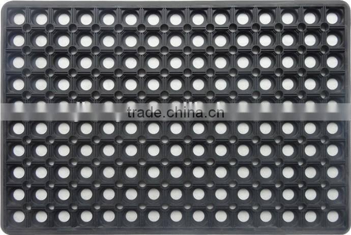 Cutout design antiSlip Entrance floor mat injection PVC bath Mat