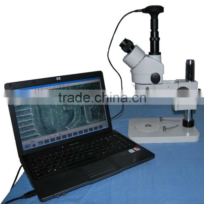 RoHS proved MEM1300 USB microscope camera equipped with relay lens and professional imaging software of Future Win Joe