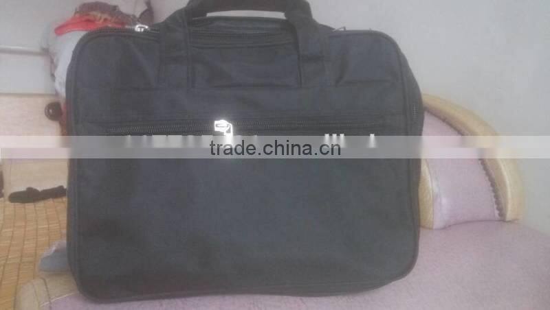 Wholesale cheap polyester zippered promotional conference document bag