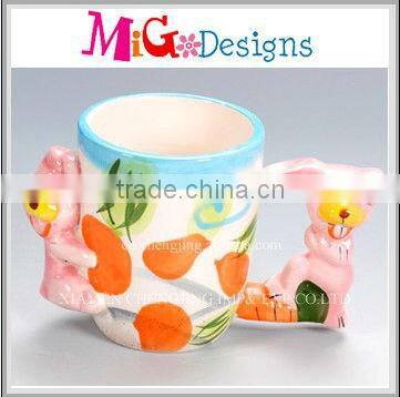 Direct Factory Manufacture OEM Colorful Decor Gift Wholesale Ceramic Mug With Spoon