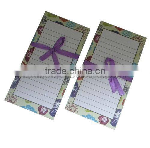 Customized logo design letter pad