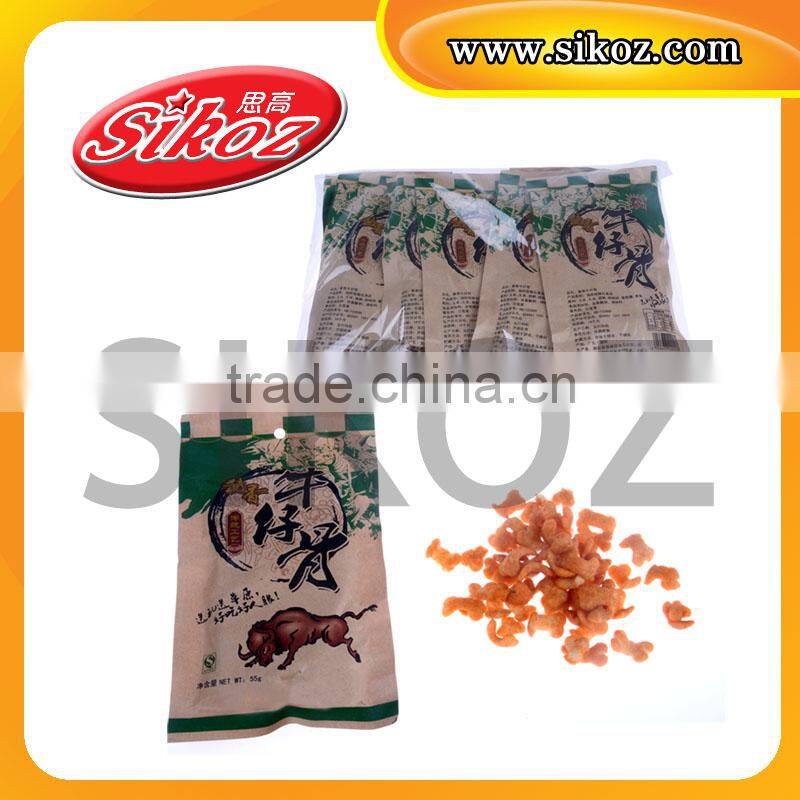Steak Flavored Crisp chips snack Puffed Crisp SK-W004