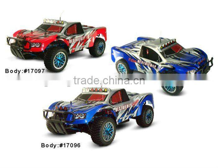 rc trucks and trailers 1/10TH SCALE speed controller rc truck 4WD .ELECTRIC POWER SHORT COURSE TRUCK EC-94170TOP
