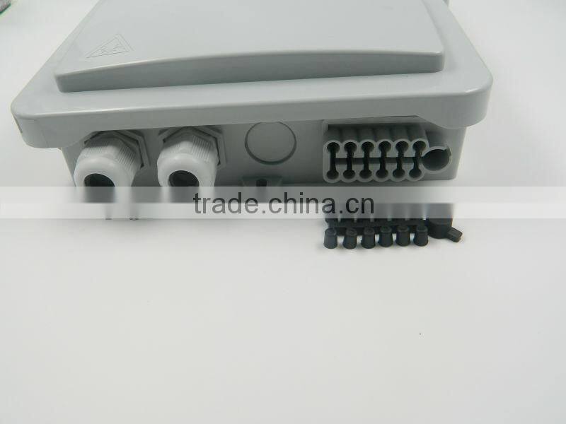 factory supply light weight plastic distribution box for fiber connect