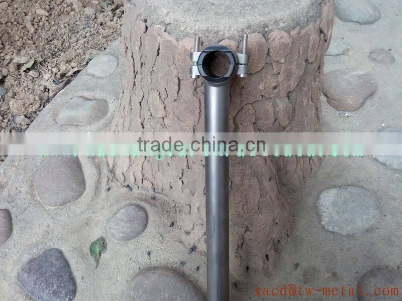 XACD customize titanium bike parts made titanium seat post factory direct sale 27.2mm Ti seat post