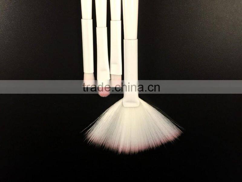 Makeup Brushes 3 Sides of Brush Handle Contour Brush Set Pro Synthetic Contouring Brush Kit Cosmetics Powder Cream Concealer Fou