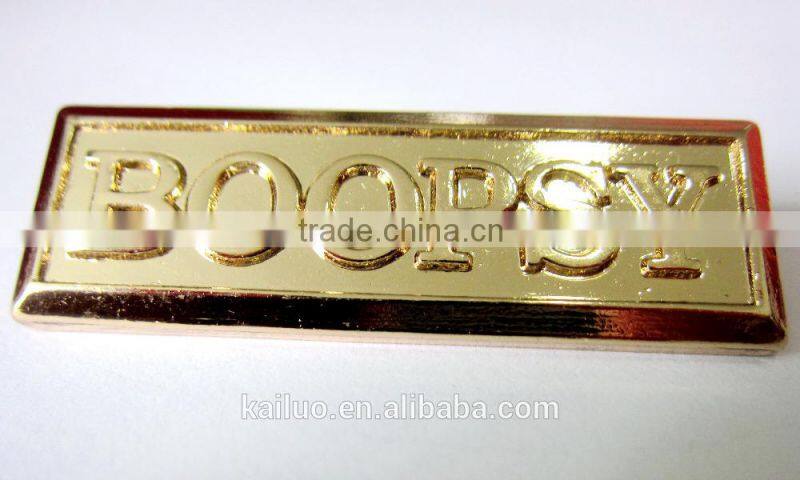 metal plate for lady jeans
