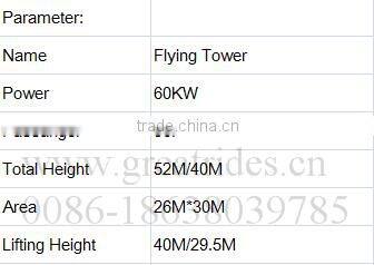 Hot selling outdoor Amusement rides rotary free fall flying tower