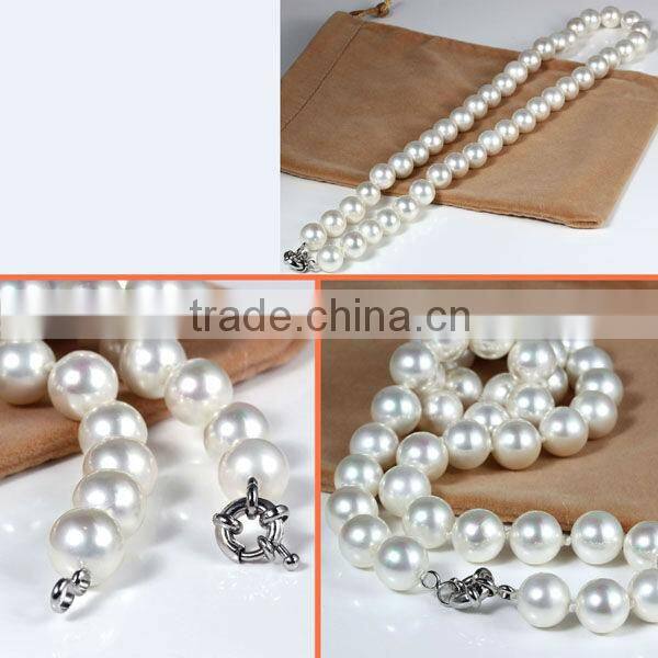 Charming 8mm pearl necklace designs