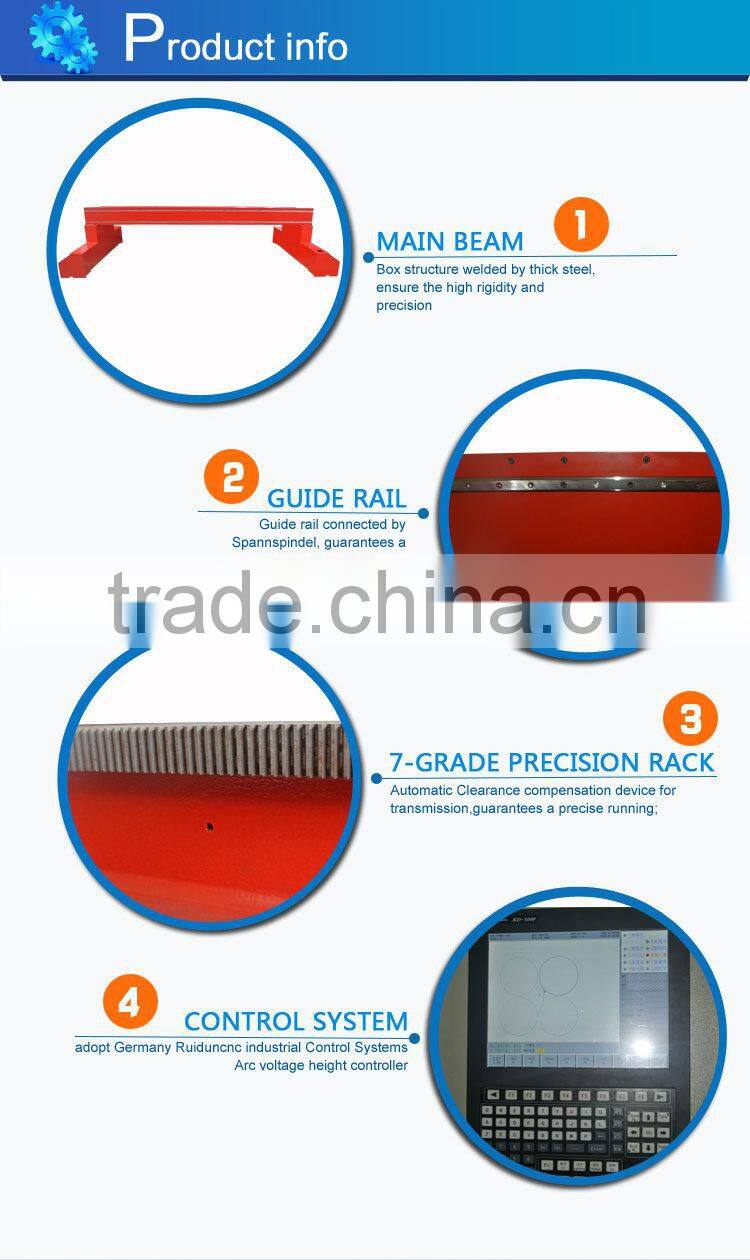 Chinese manufacturer cnc gas cutting machine / cnc flame cutting machine