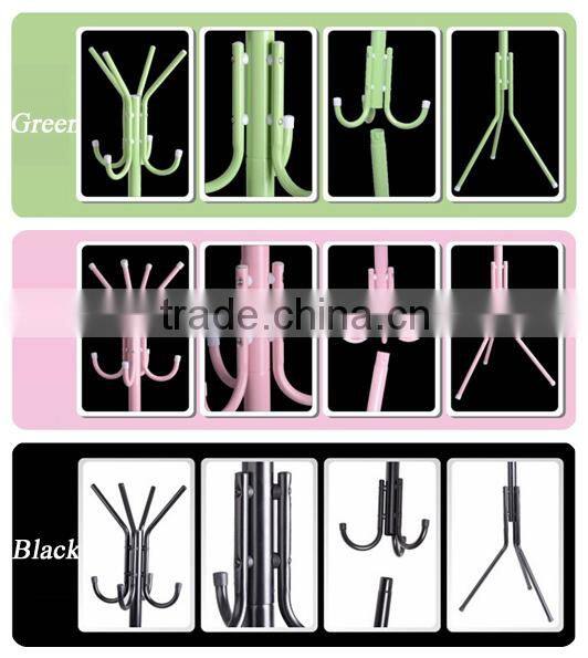 fashion clothes display hanger metal clothes tree for coat