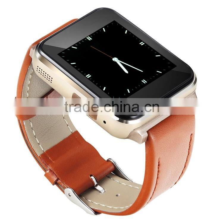 New luxury design bluetooth smart watch support SIM card and heart rate monitoring for IOS and Android systerm