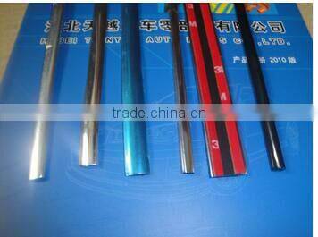 car body chrome trims pvc self adhesive strip
