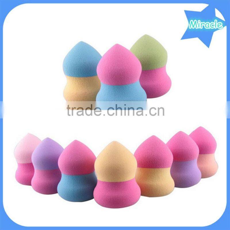 Dual color makeup sponges blender powder foundation amazing puffs for makeup