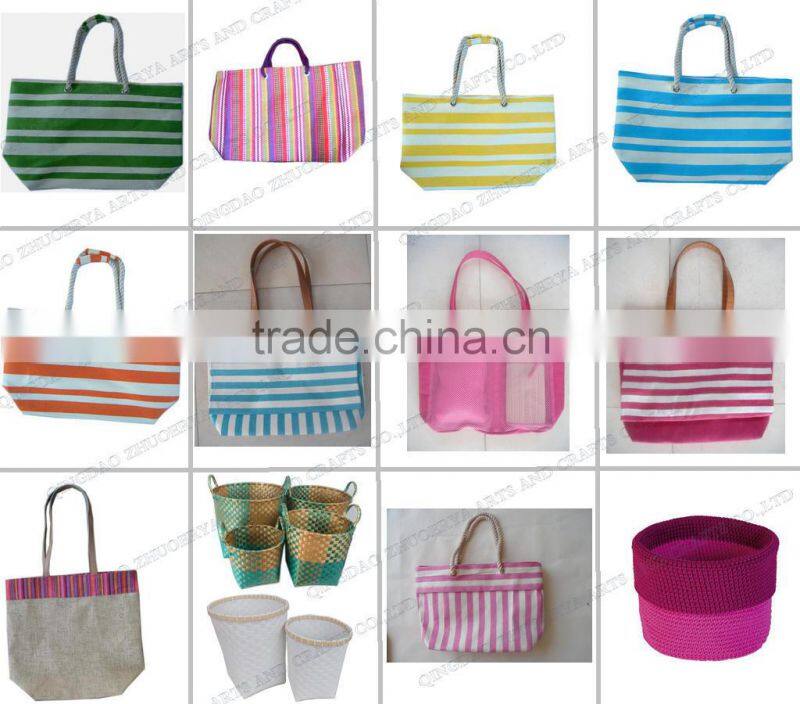 JOYA star print natural seagrass straw handbag summer straw woven handbag