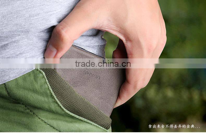 Original USAMS BOB Series PU Leather Case High Quality Cover Case For iPhone 6s/6s plus